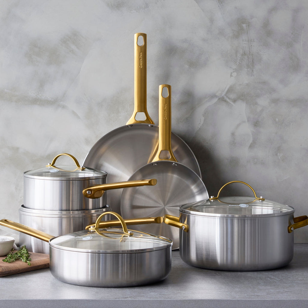 Reserve Stainless Steel 10-Piece Cookware Set