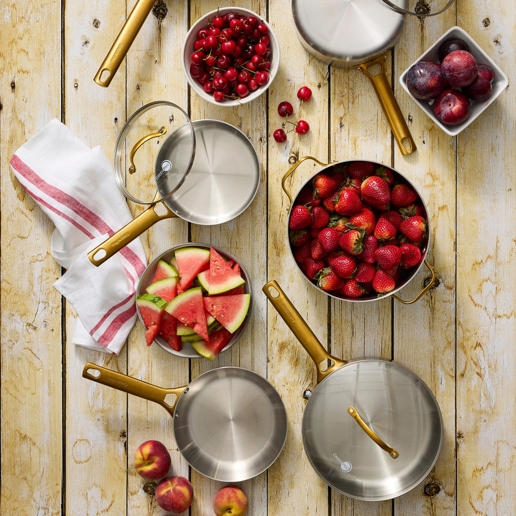 Reserve Stainless Steel 10-Piece Cookware Set