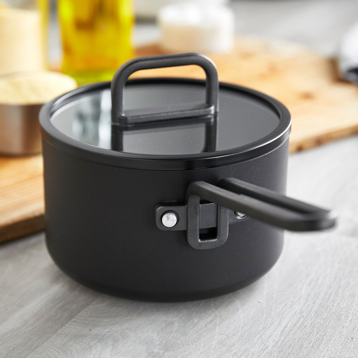 Stanley Tucci™ Ceramic Nonstick 11-Piece Cookware Set with the Tucci Cookbook | Milano Black