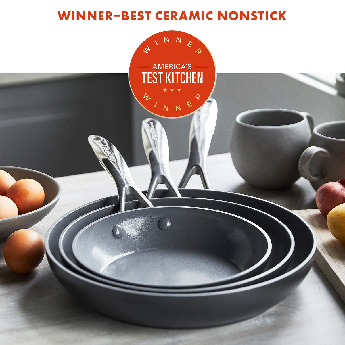 Valencia Pro Ceramic Nonstick 13-Piece Cookware Set