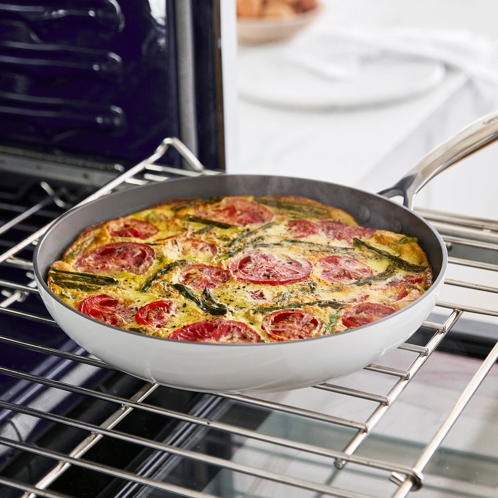 Eras Ceramic Nonstick 11-Piece Cookware Set | Cloud Cream