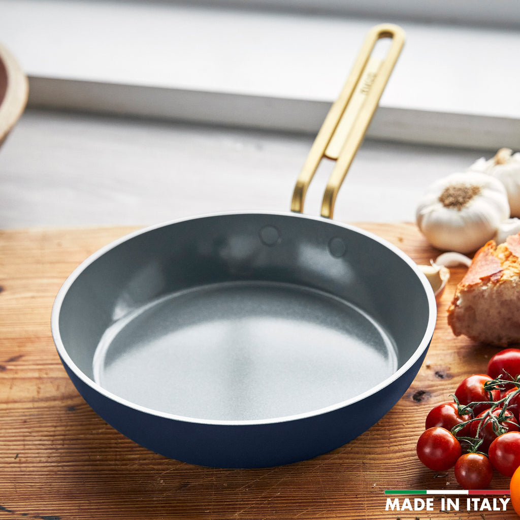 Stanley Tucci™ Ceramic Nonstick 3-Piece Mini Set | Marino Blue