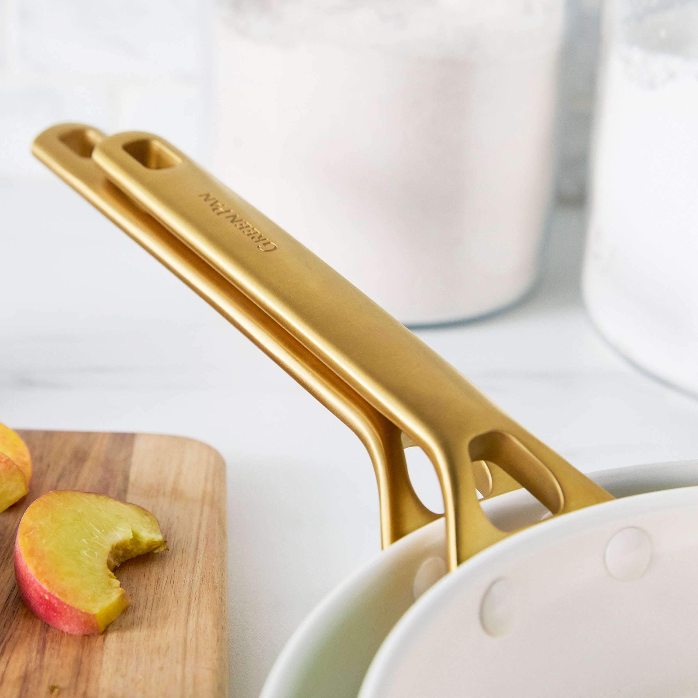 Reserve Pro Ceramic Nonstick 10-Piece Cookware Set | Cream