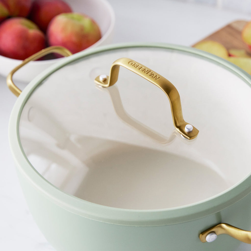 Reserve Pro Ceramic Nonstick 10-Piece Cookware Set | Sage