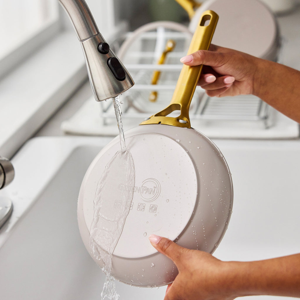 Reserve Pro Ceramic Nonstick 10-Piece Cookware Set | Oyster