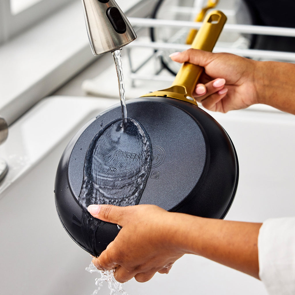 Reserve Pro Ceramic Nonstick 10-Piece Cookware Set | Black