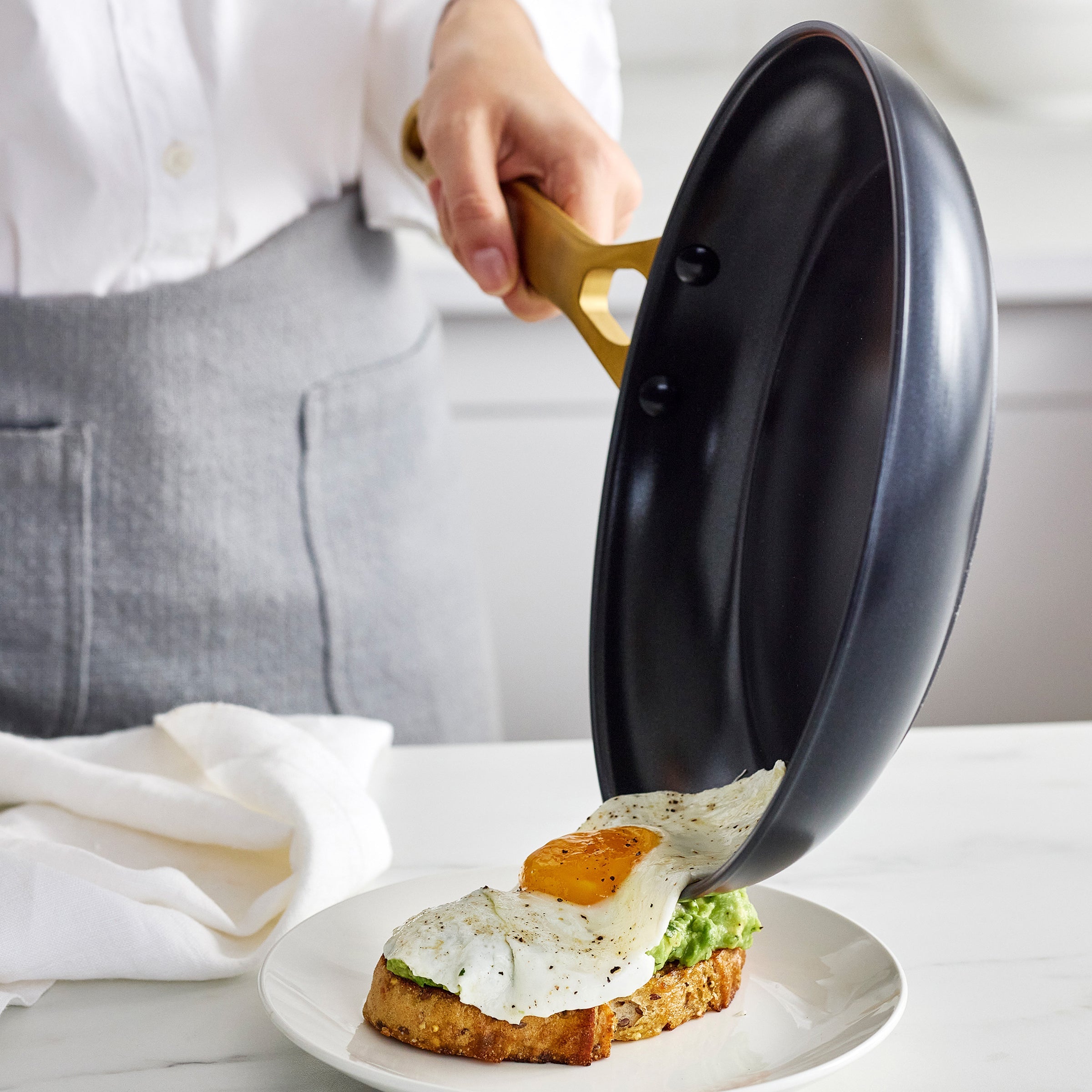 Reserve Pro Ceramic Nonstick 10-Piece Cookware Set | Black