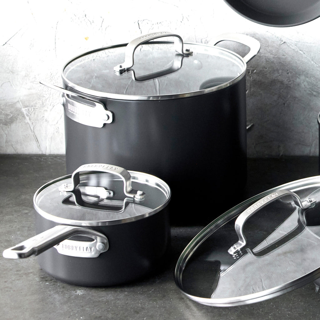 Bobby Flay by GreenPan Chef Series Hard Anodized 10-Piece Cookware Set