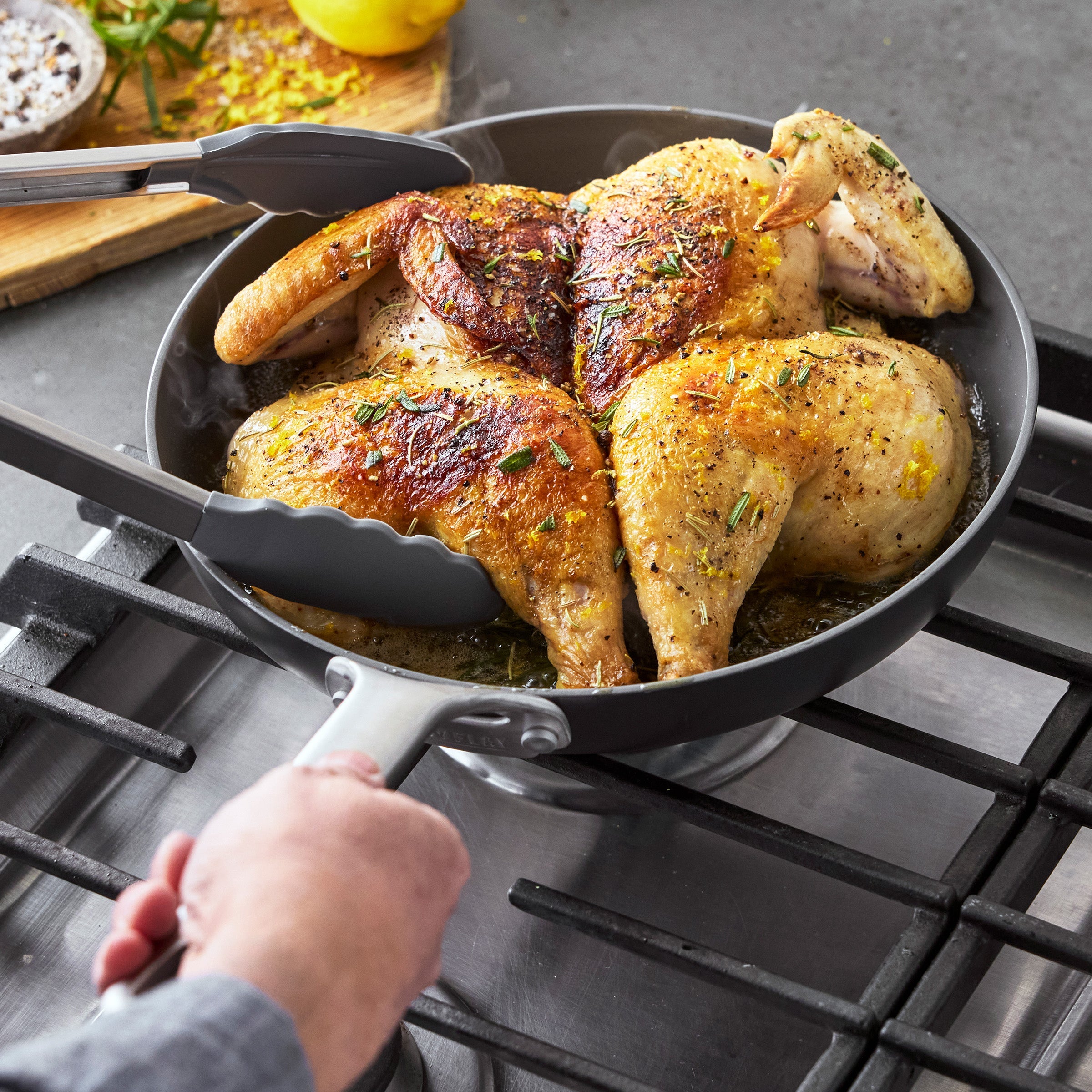 Bobby Flay by GreenPan Chef Series Hard Anodized 10-Piece Cookware Set