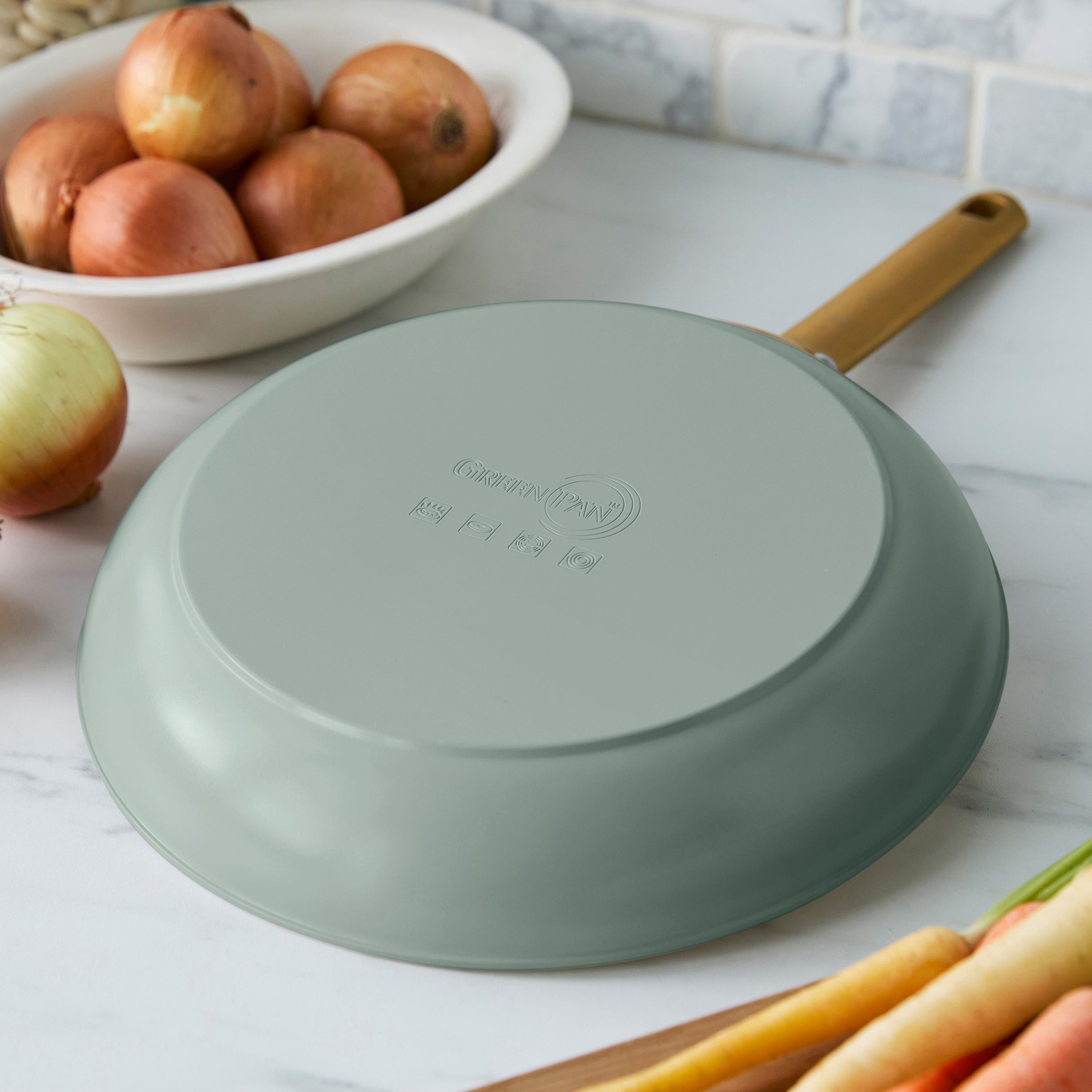 Reserve Pro Ceramic Nonstick 10-Piece Cookware Set | Moss