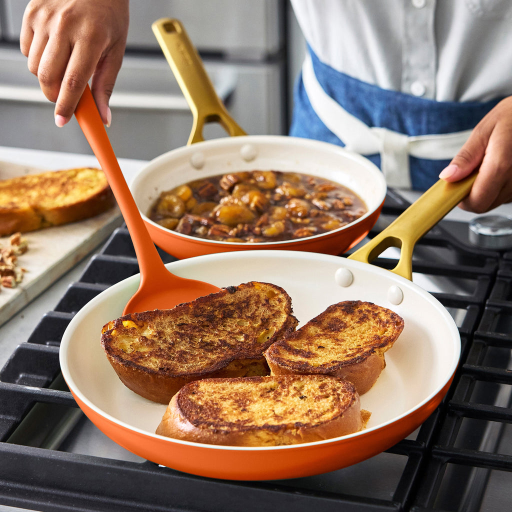Reserve Pro Ceramic Nonstick 10-Piece Cookware Set | Harvest