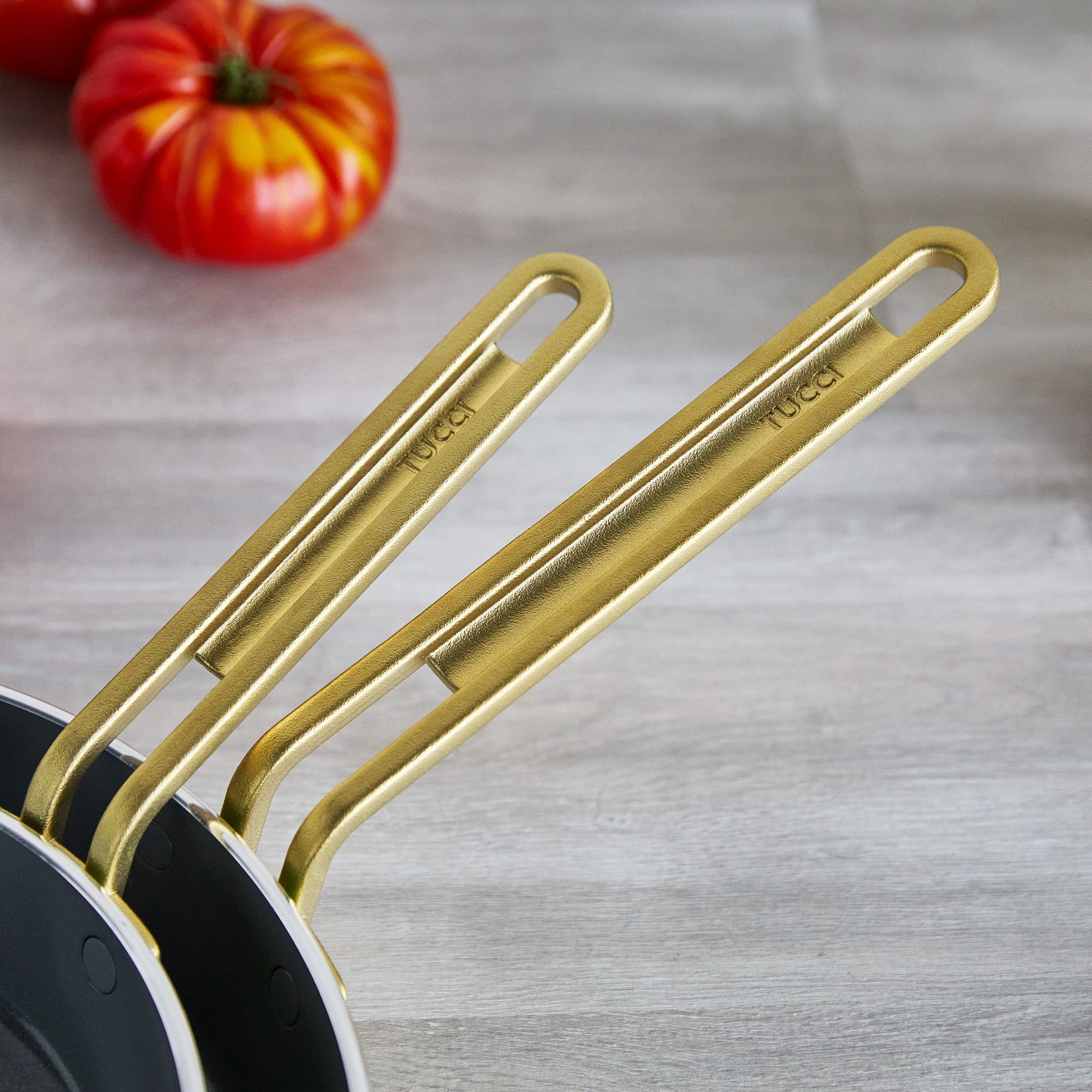 Stanley Tucci™ Ceramic Nonstick 11-Piece Cookware Set with the Tucci Cookbook | Tuscan Olive