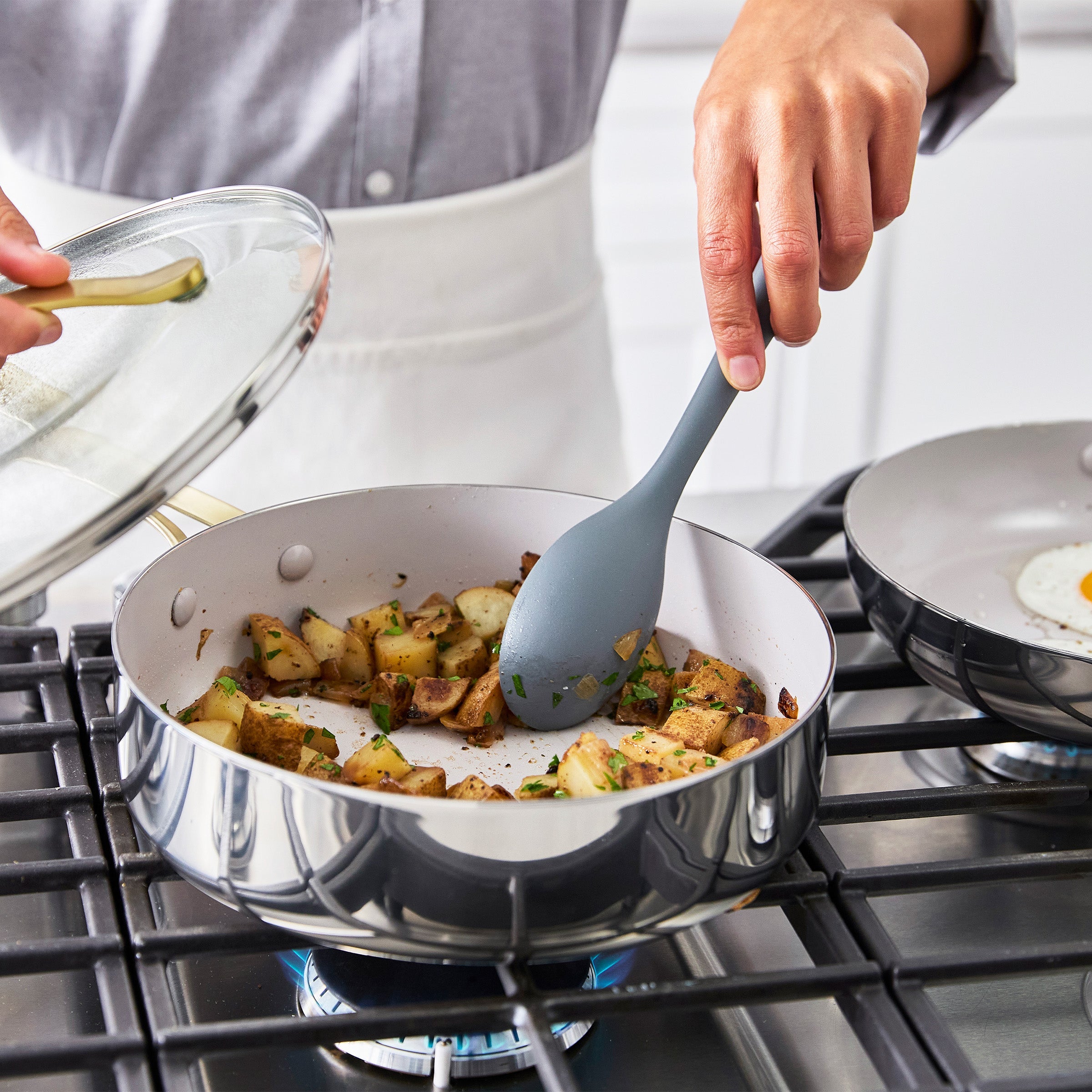 Nova Gallery Stainless Steel 10-Piece Cookware Set