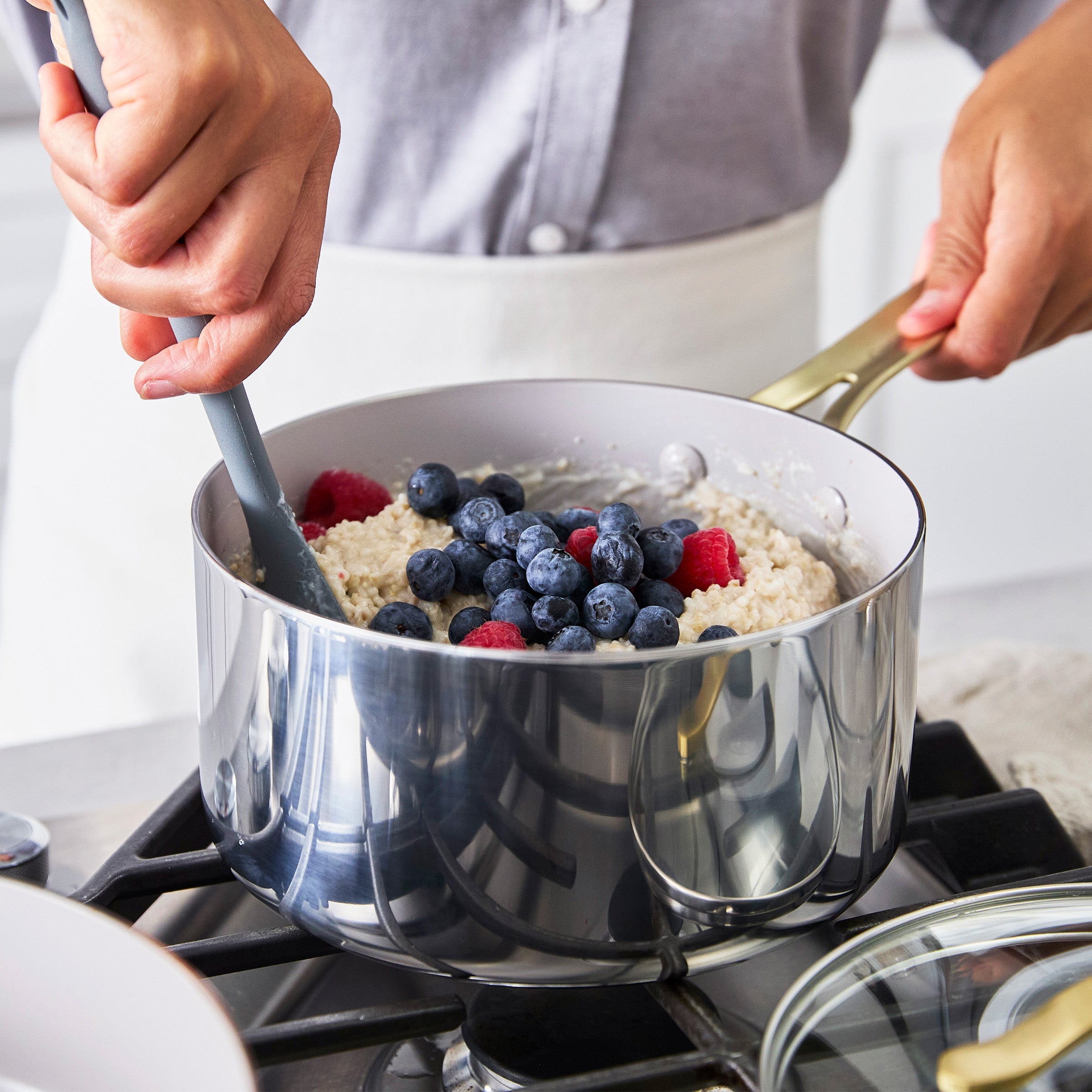 Nova Gallery Stainless Steel 10-Piece Cookware Set