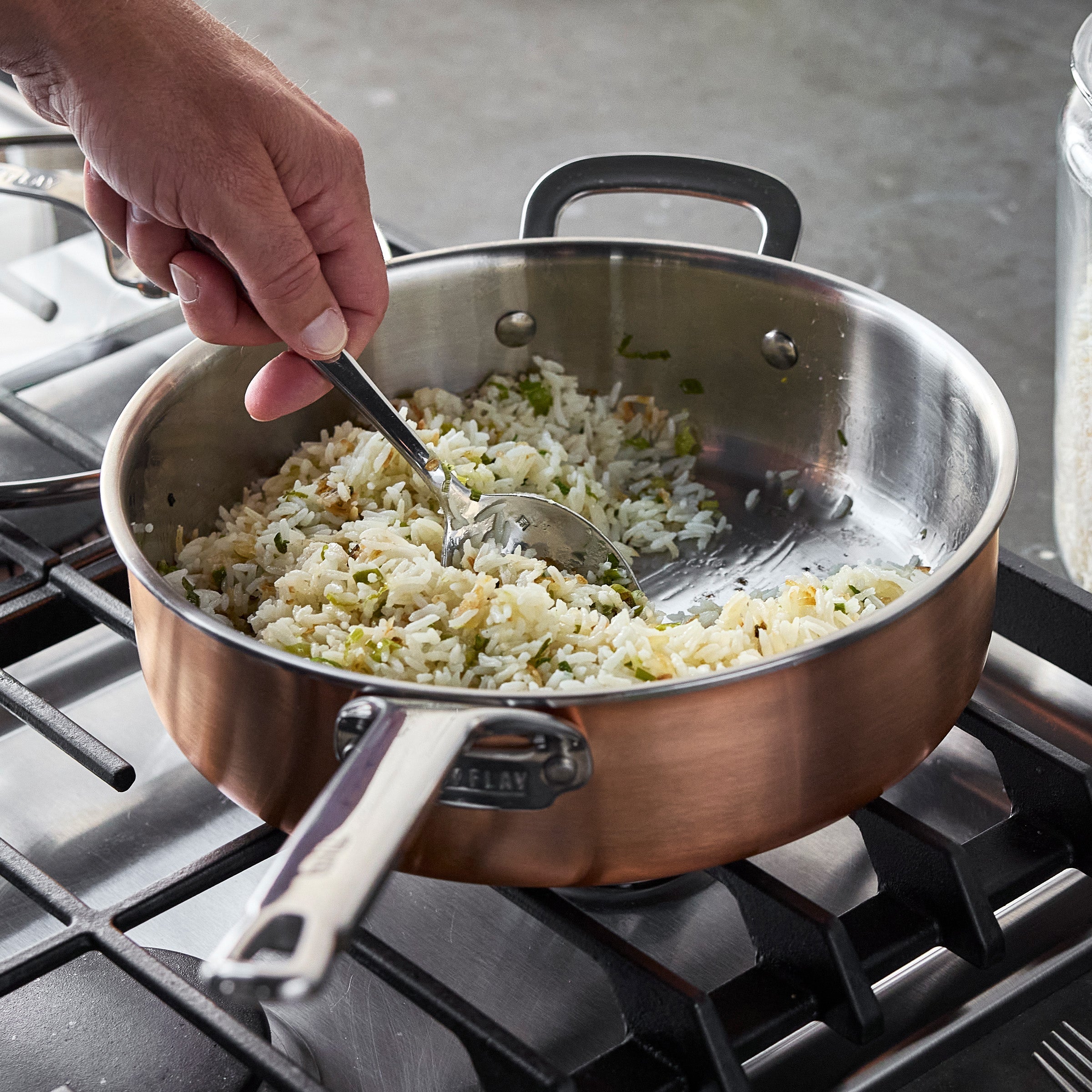 Bobby Flay by GreenPan Copper Clad 8-Piece Cookware Set