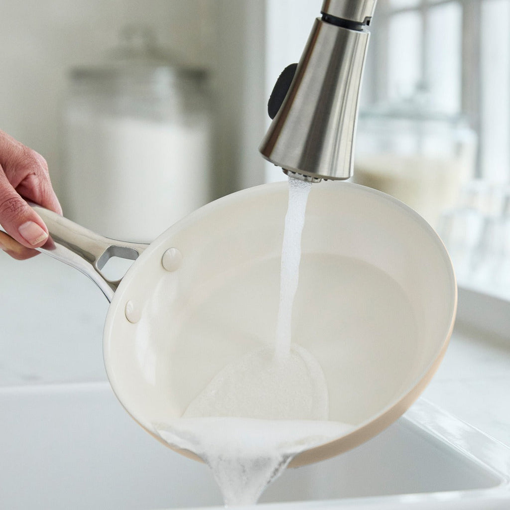 Padova Ceramic Nonstick 16-Piece Cookware Set | Taupe