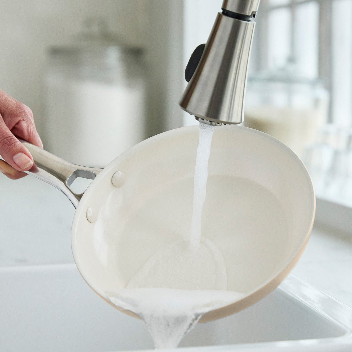 Padova Ceramic Nonstick 16-Piece Cookware Set | Taupe